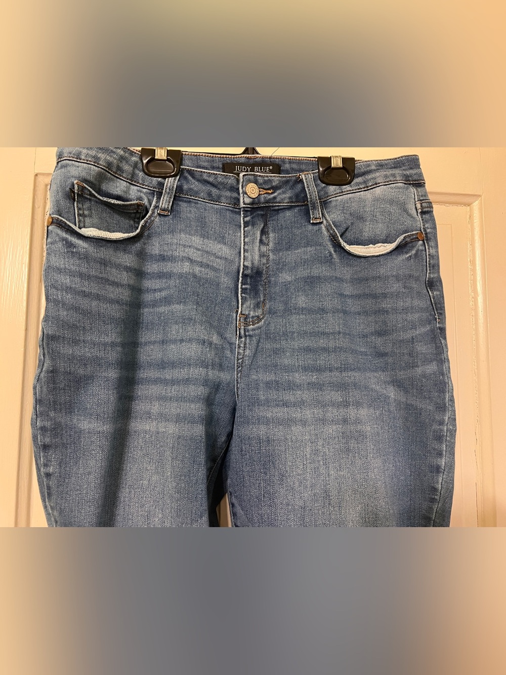 Judy Blue Women's Mid Wash Blue Jeans High Waist Slim Fit Jb82294 - Picture 3 of 7